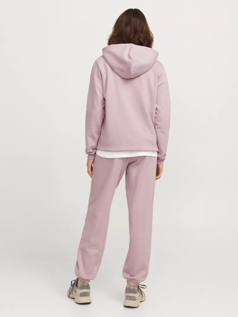 JACK & JONES Bluzy^JXABBIE Bluza z kapturem Róży