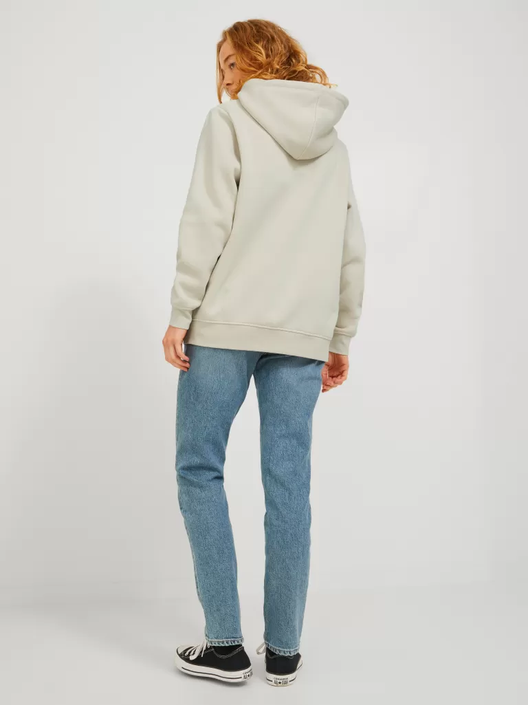 JACK & JONES Bluzy^JXABBIE Bluza z kapturem Szary