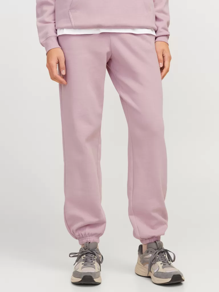 JACK & JONES Spodnie^JXABBIE Spodnie dresowe Róży