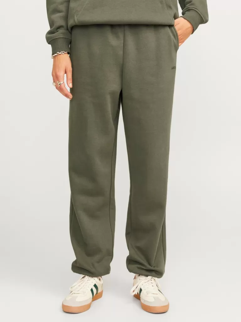 JACK & JONES Spodnie^JXABBIE Spodnie dresowe Zielony