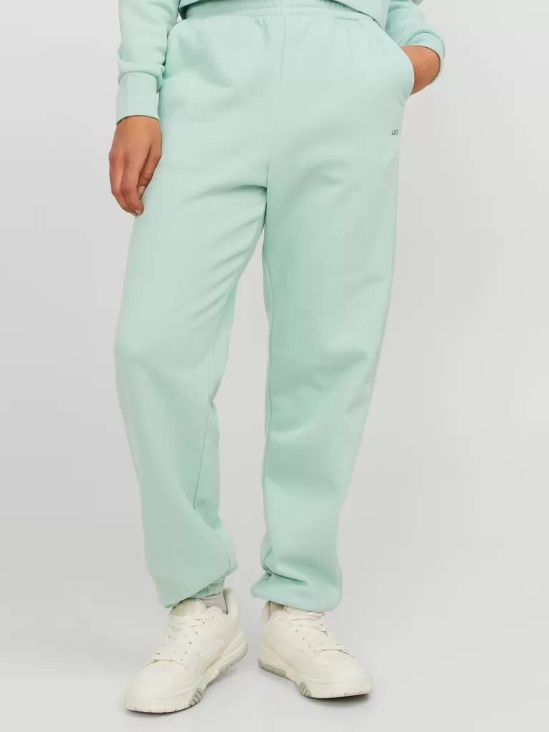 JACK & JONES Spodnie^JXABBIE Spodnie dresowe Zielony