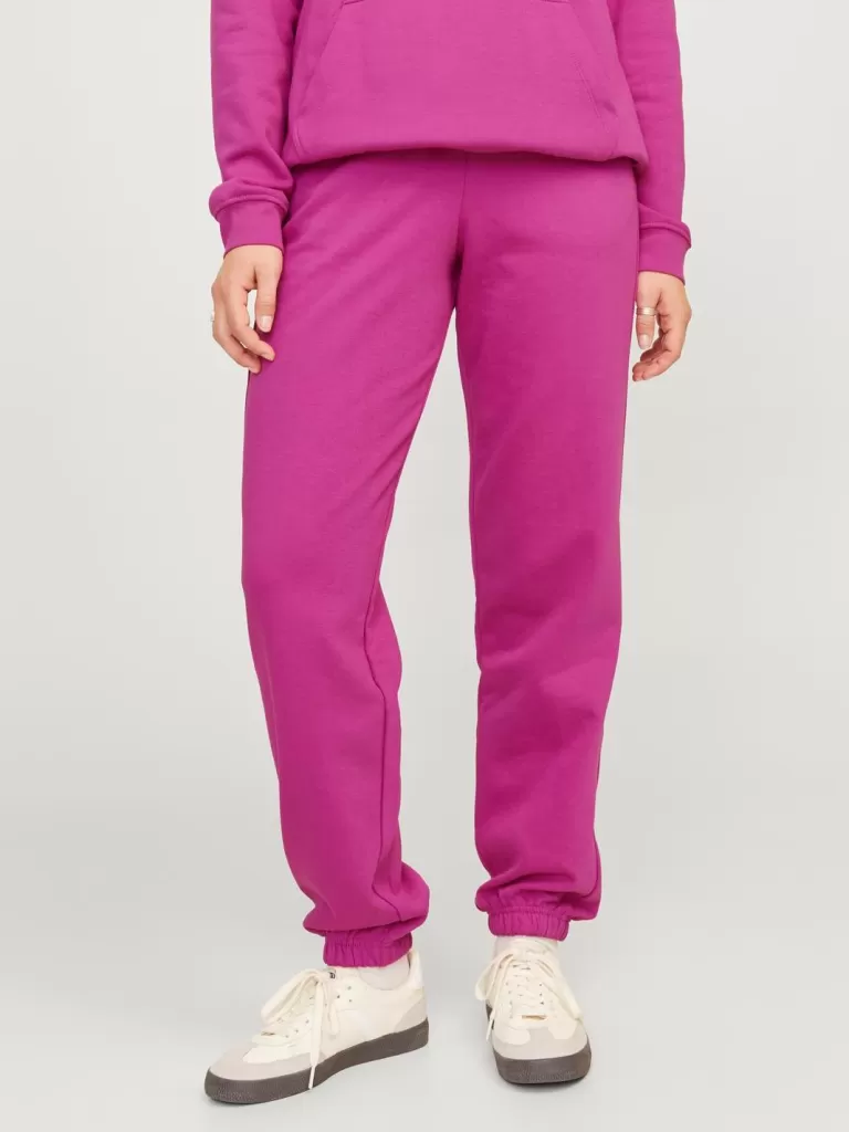 JACK & JONES Spodnie^JXABBIE Spodnie dresowe Fioletowy