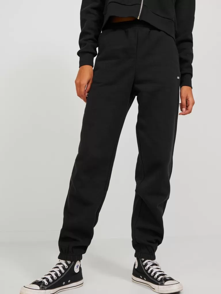 JACK & JONES Spodnie^JXABBIE Spodnie dresowe Czarny