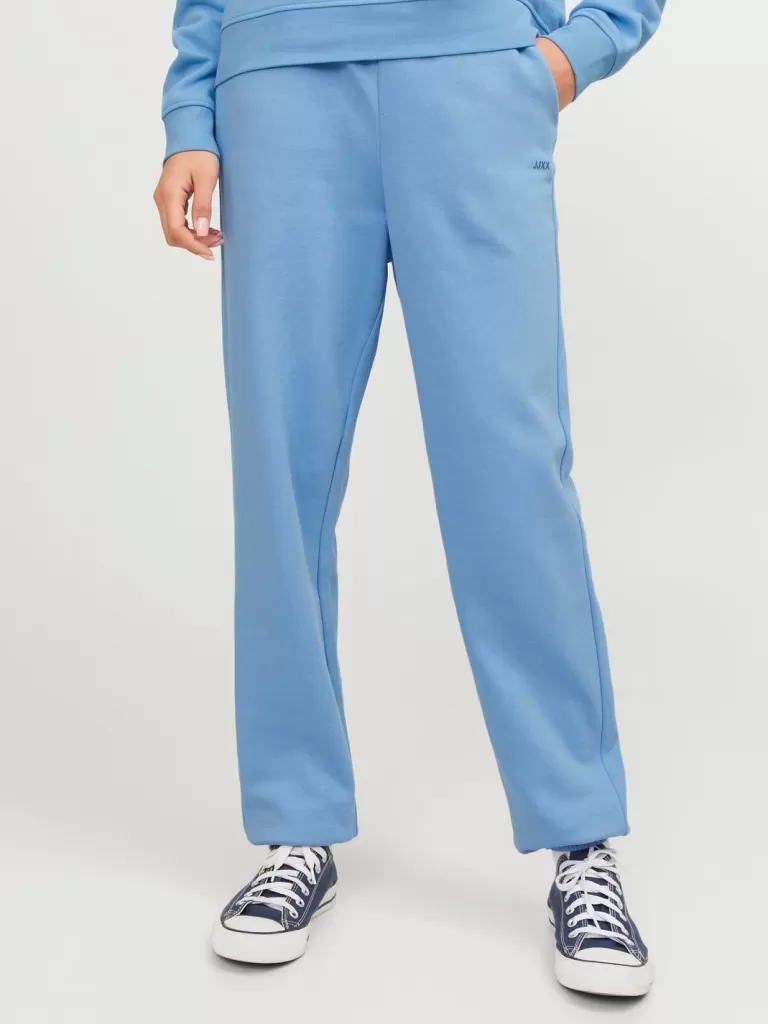 JACK & JONES Spodnie^JXABBIE Spodnie dresowe Niebieski