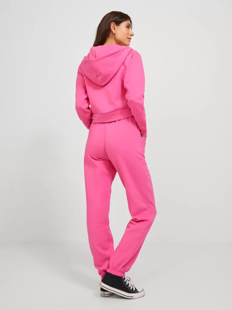 JACK & JONES Spodnie^JXABBIE Spodnie dresowe Róży