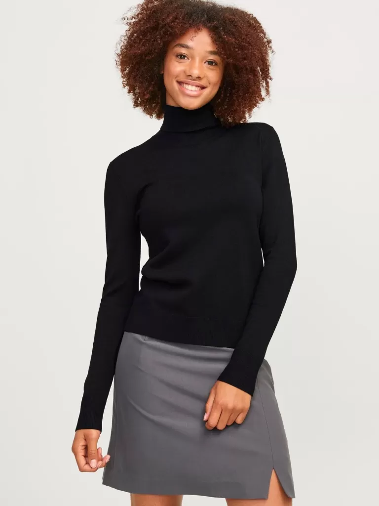 JACK & JONES Swetry^JXADA Golf Czarny