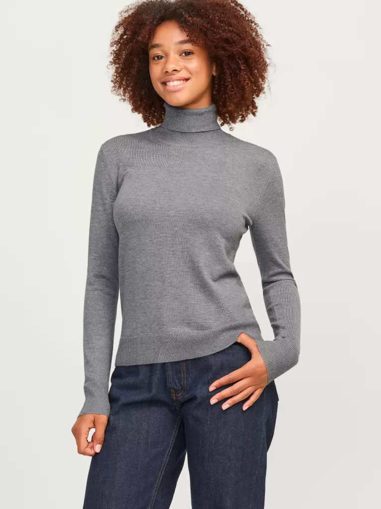 JACK & JONES Swetry^JXADA Golf Szary