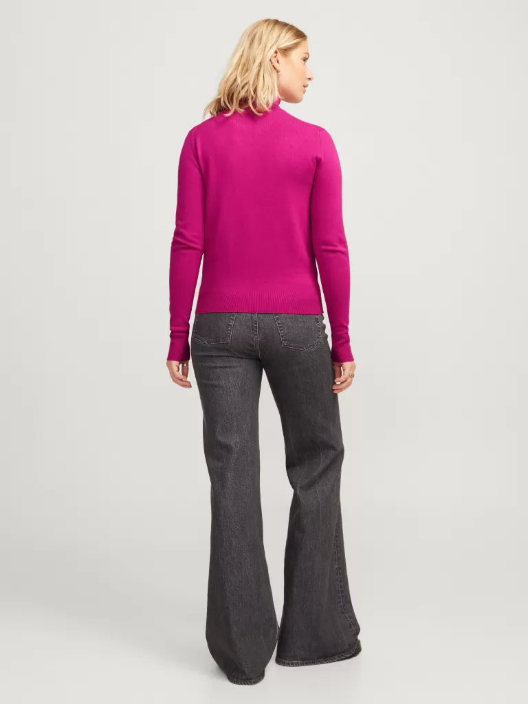 JACK & JONES Swetry^JXADA Golf Fioletowy