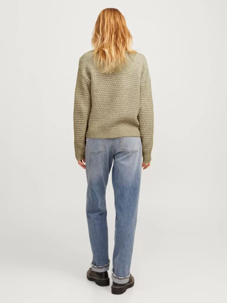 JACK & JONES Swetry^JXADEN Dzianinowa Kardigan Brązowy