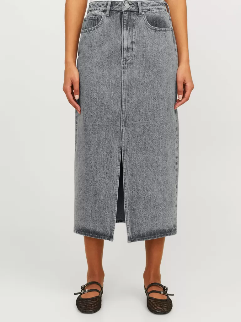 JACK & JONES Spónice | Denim^JXADYA Spódnica jeansowa Szary