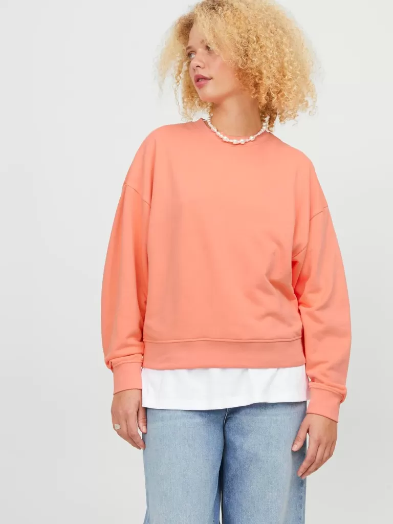 JACK & JONES Bluzy^JXALFA Bluza Róży