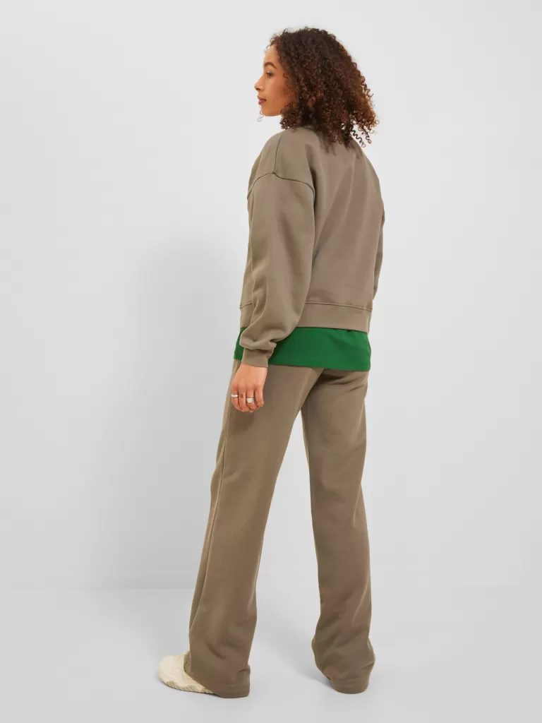 JACK & JONES Spodnie^JXALLY Spodnie dresowe Brązowy