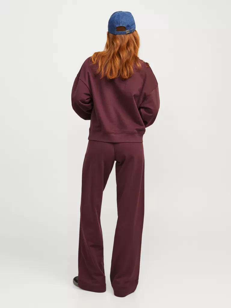 JACK & JONES Spodnie^JXALLY Spodnie dresowe Czerwony