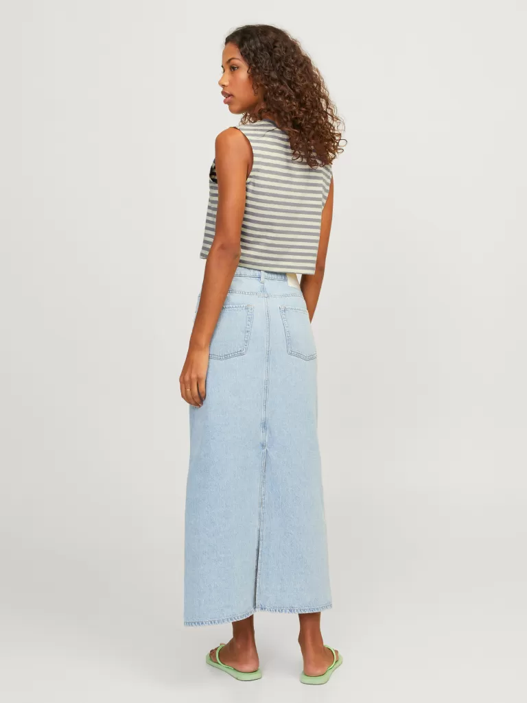 JACK & JONES Topy^JXALVIRA T-shirt Szary