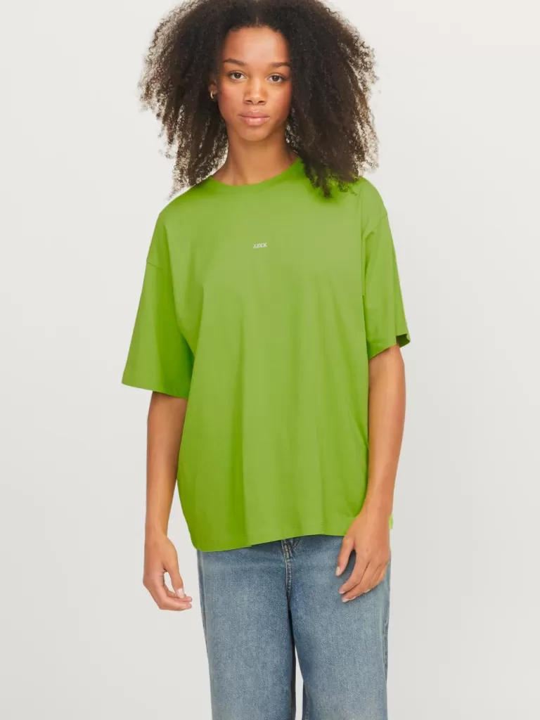 JACK & JONES Topy^JXANDREA T-shirt Zielony