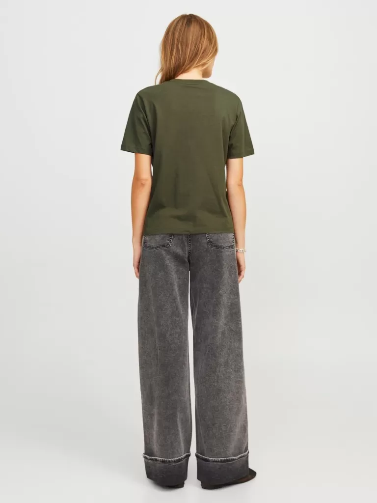 JACK & JONES Topy^JXANNA T-shirt Zielony