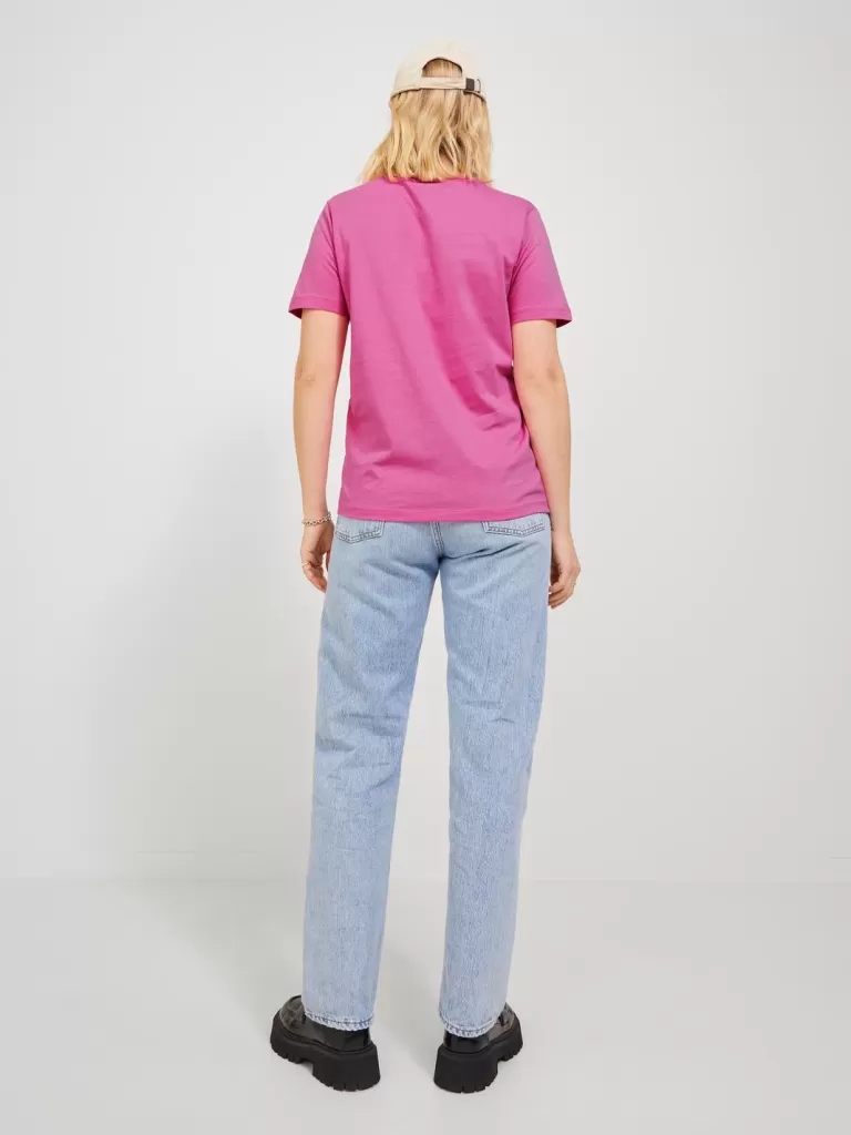 JACK & JONES Topy^JXANNA T-shirt Róży