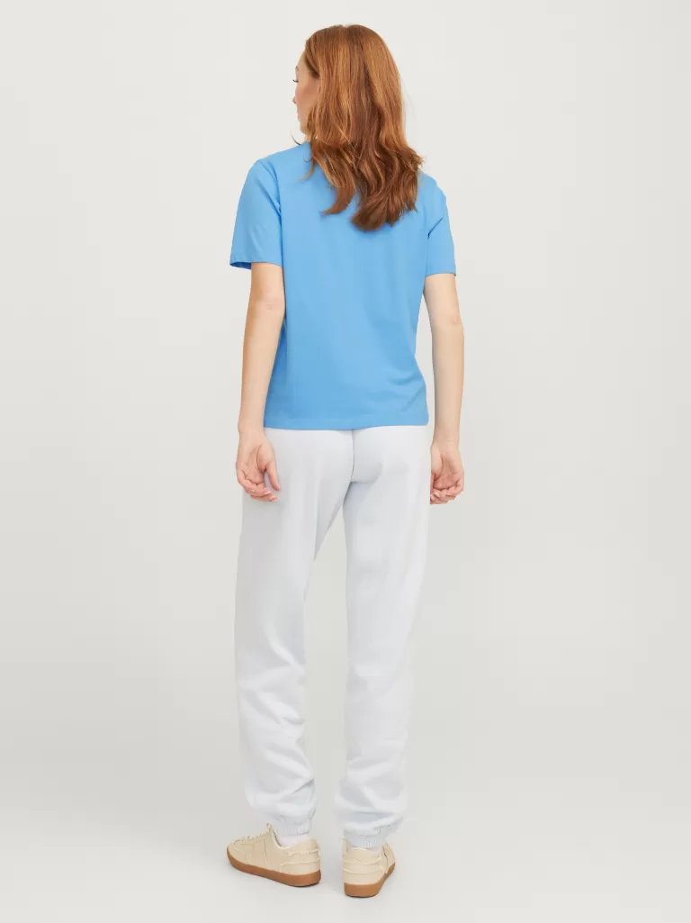 JACK & JONES Topy^JXANNA T-shirt Niebieski