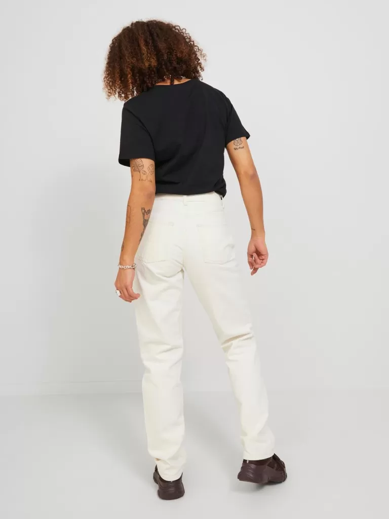 JACK & JONES Topy^JXANNA T-shirt Czarny