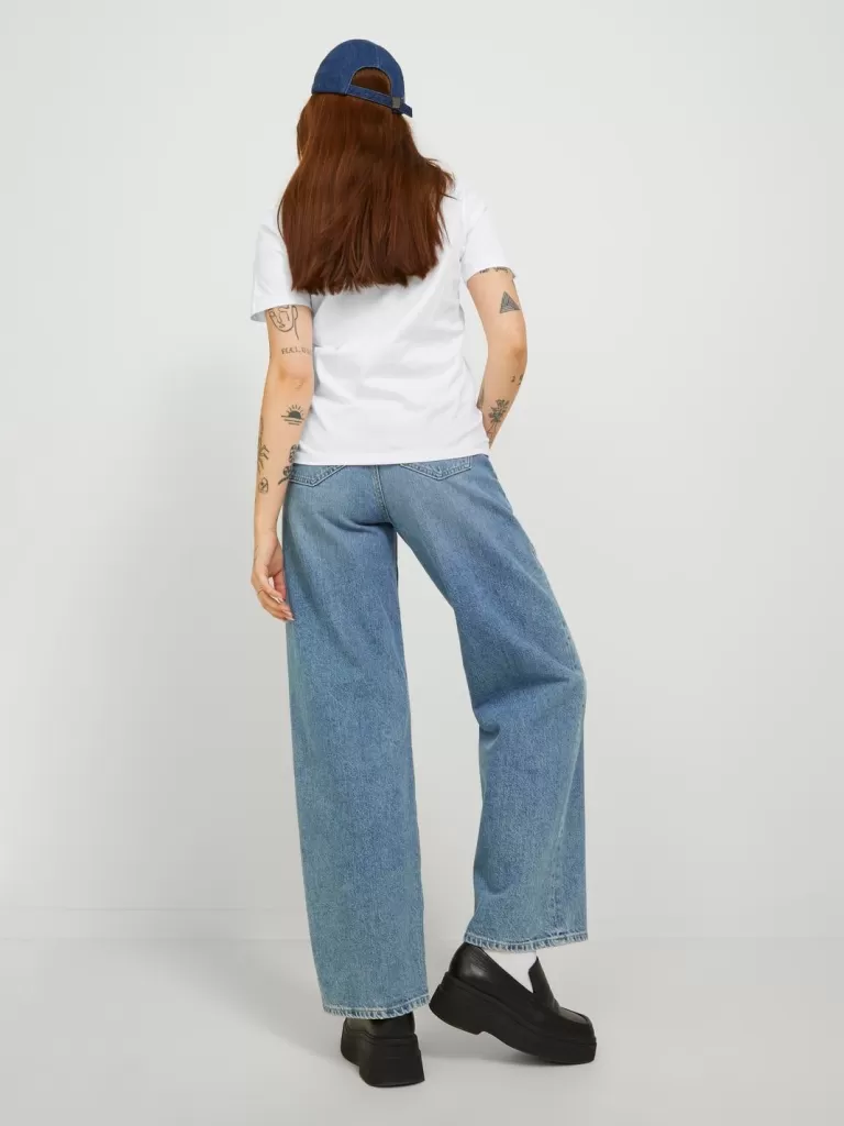 JACK & JONES Topy^JXANNA T-shirt Biały