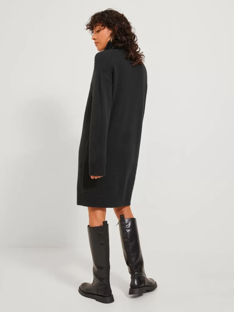 JACK & JONES Sukienki | Swetry^JXARIELLA Sukienka dzianinowa Czarny