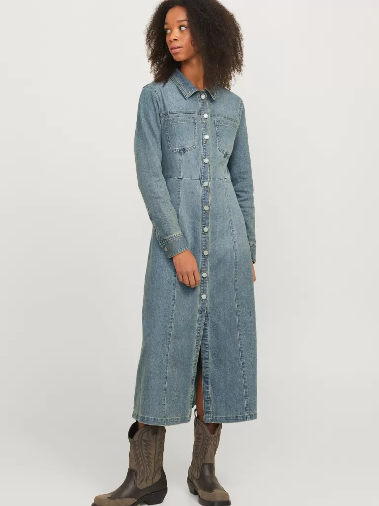 JACK & JONES Sukienki | Denim^JXASTRA Sukienka jeansowa Niebieski