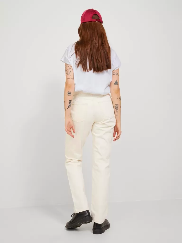 JACK & JONES Topy^JXASTRID T-shirt Biały
