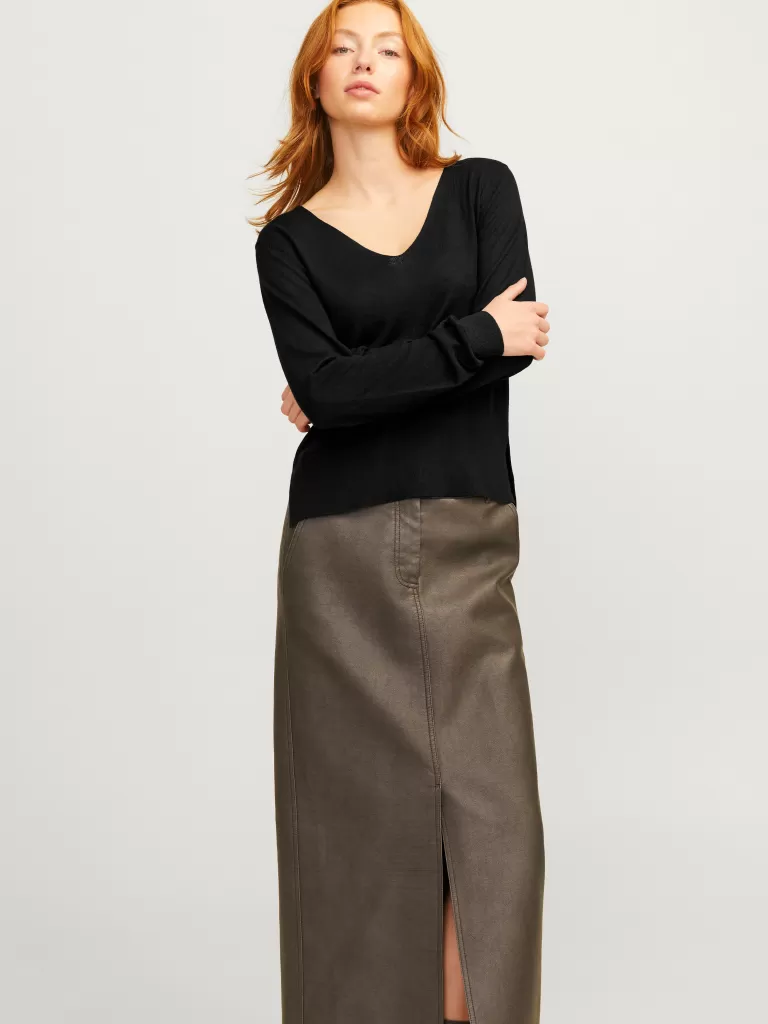 JACK & JONES Swetry^JXATHENA Góra Czarny