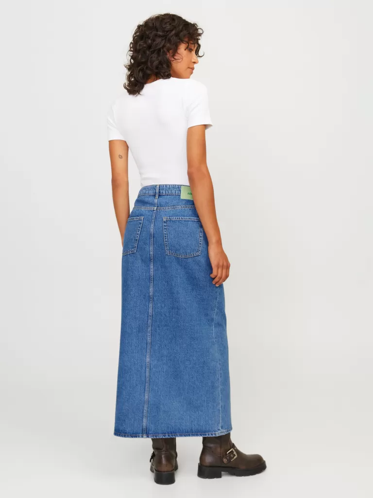 JACK & JONES Spónice | Denim^JXAURA Spódnica jeansowa Niebieski