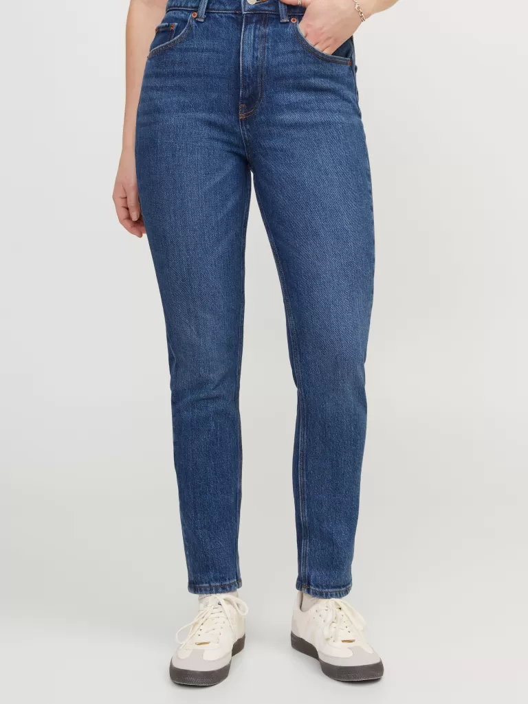 JACK & JONES Jeansy | Denim^JXBERLIN SLIM HW CC2005 Niebieski