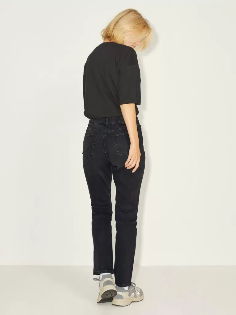 JACK & JONES Jeansy | Denim^JXBERLIN SLIM HW CCE2008 DNM NOOS Czarny
