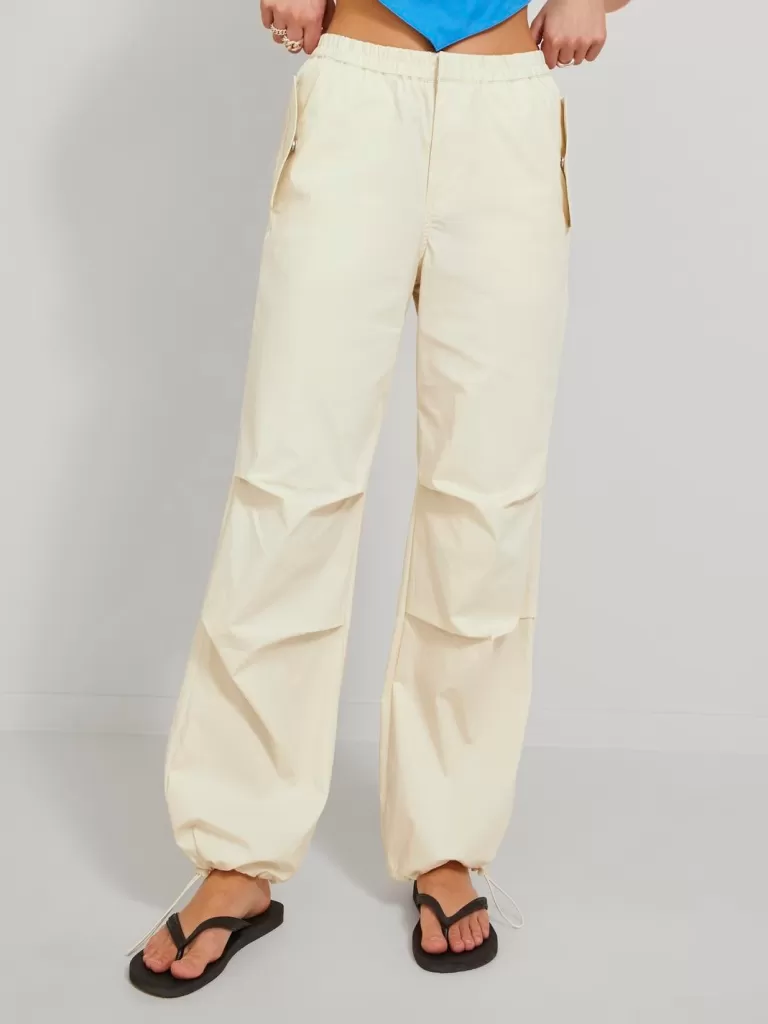 JACK & JONES Spodnie^JXBLAKE Spodnie bojówki Biały