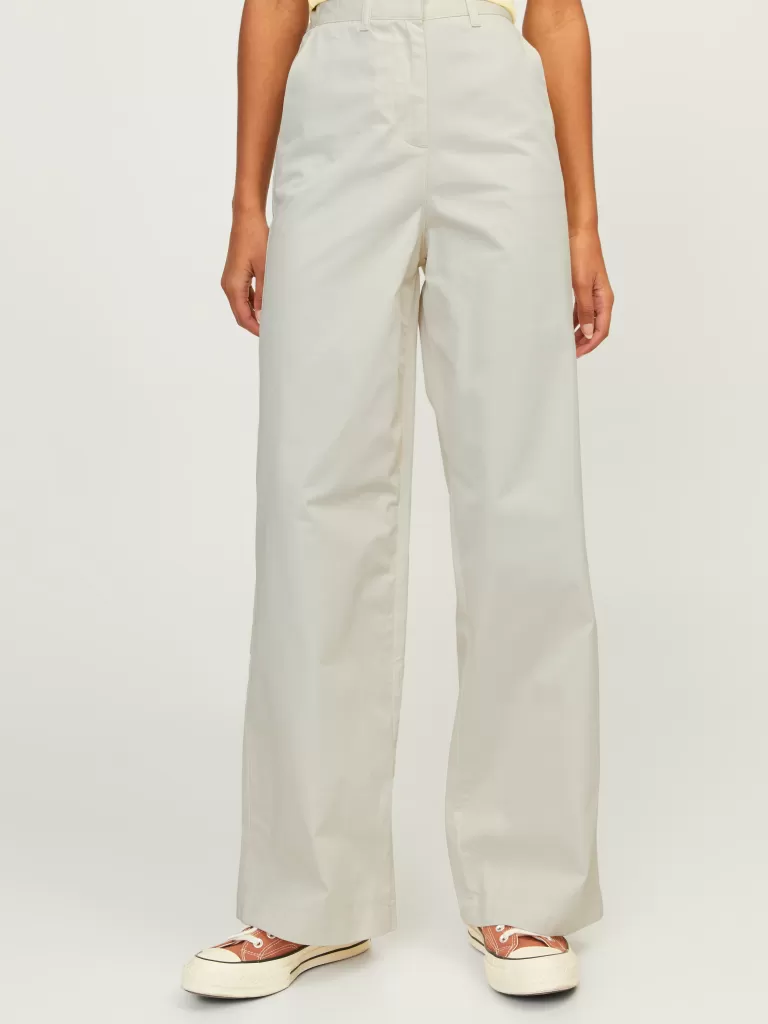 JACK & JONES Spodnie^JXCALI Spodnie Biały