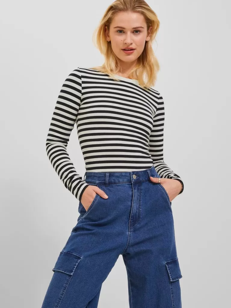 JACK & JONES Topy^JXCELINE T-shirt Biały