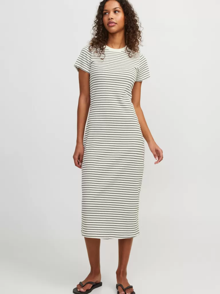 JACK & JONES Sukienki^JXDAGMAR Sukienka Biały