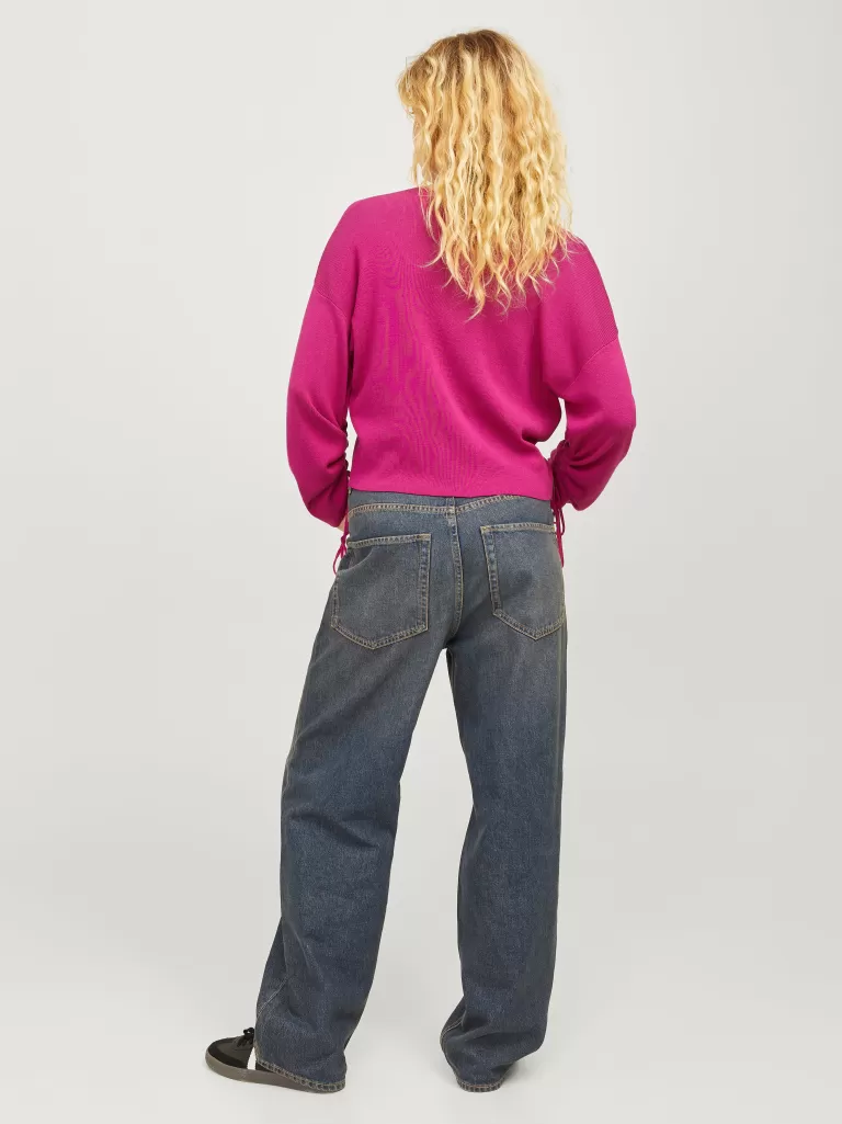 JACK & JONES Swetry^JXDAHLIA Góra Fioletowy