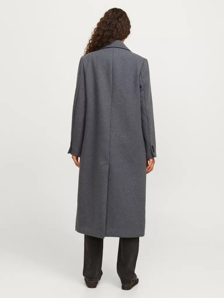 JACK & JONES Kurtki I Płaszcze^JXELISA Płaszcz Szary