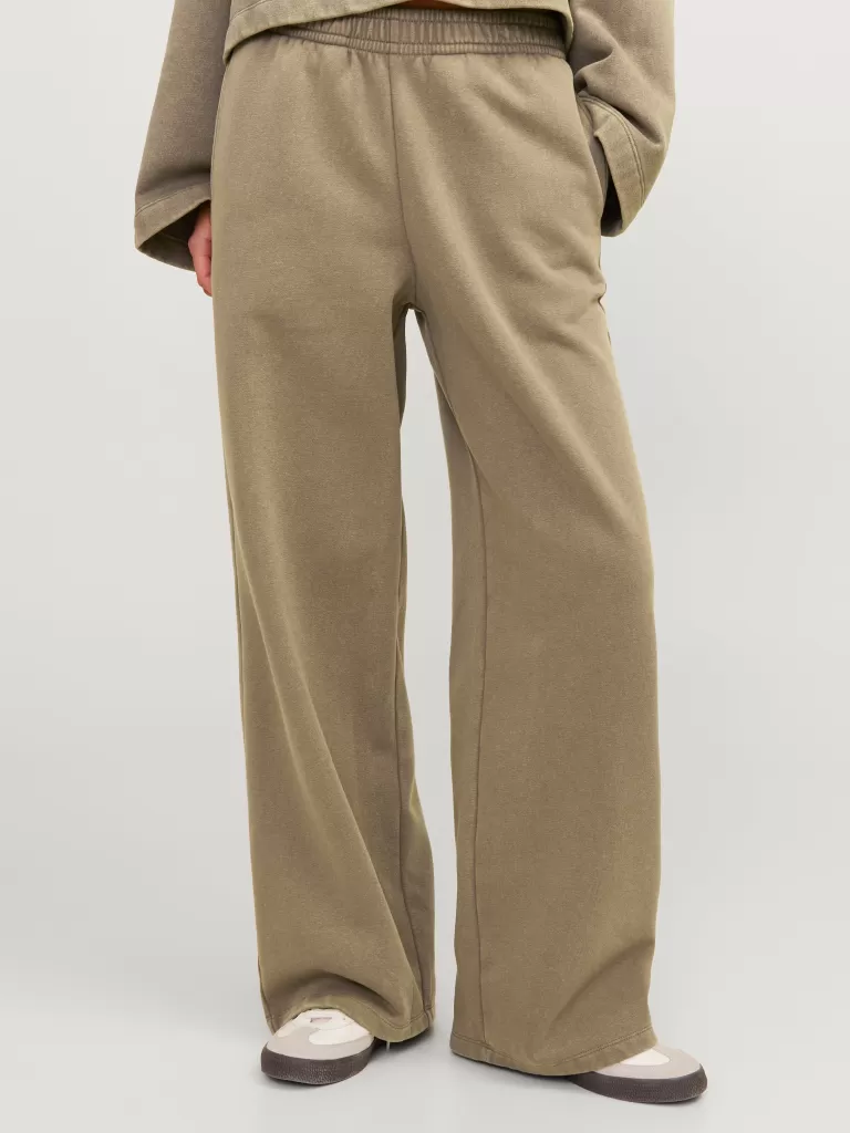 JACK & JONES Spodnie^JXELIZABETH Spodnie dresowe Brązowy