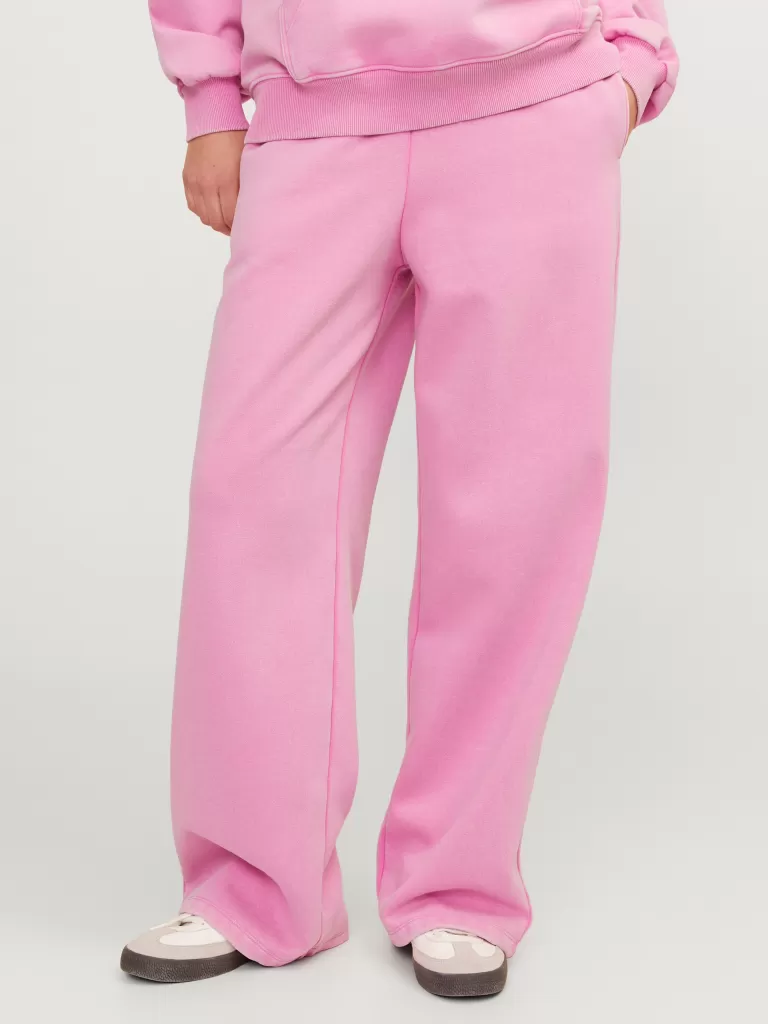 JACK & JONES Spodnie^JXELIZABETH Spodnie dresowe Róży