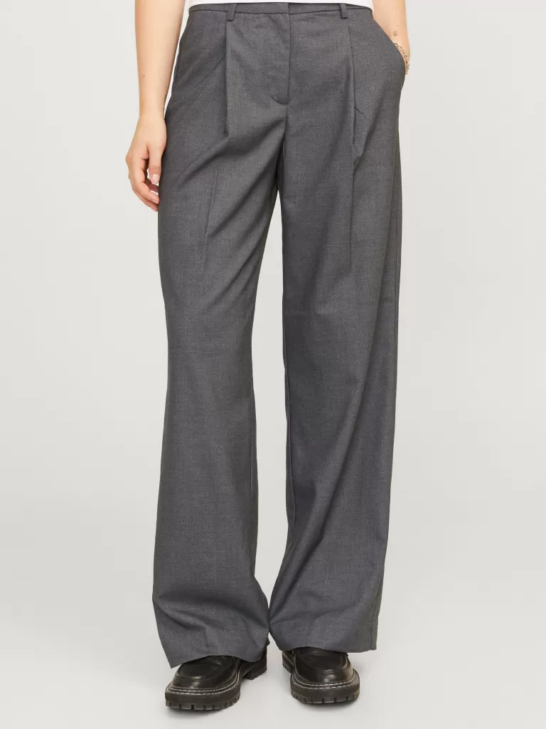 JACK & JONES Spodnie^JXELLIS Klasyczne spodnie Szary