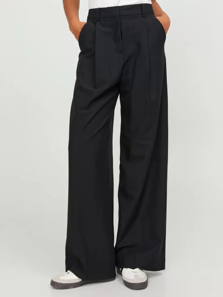 JACK & JONES Spodnie^JXELLIS Klasyczne spodnie Czarny