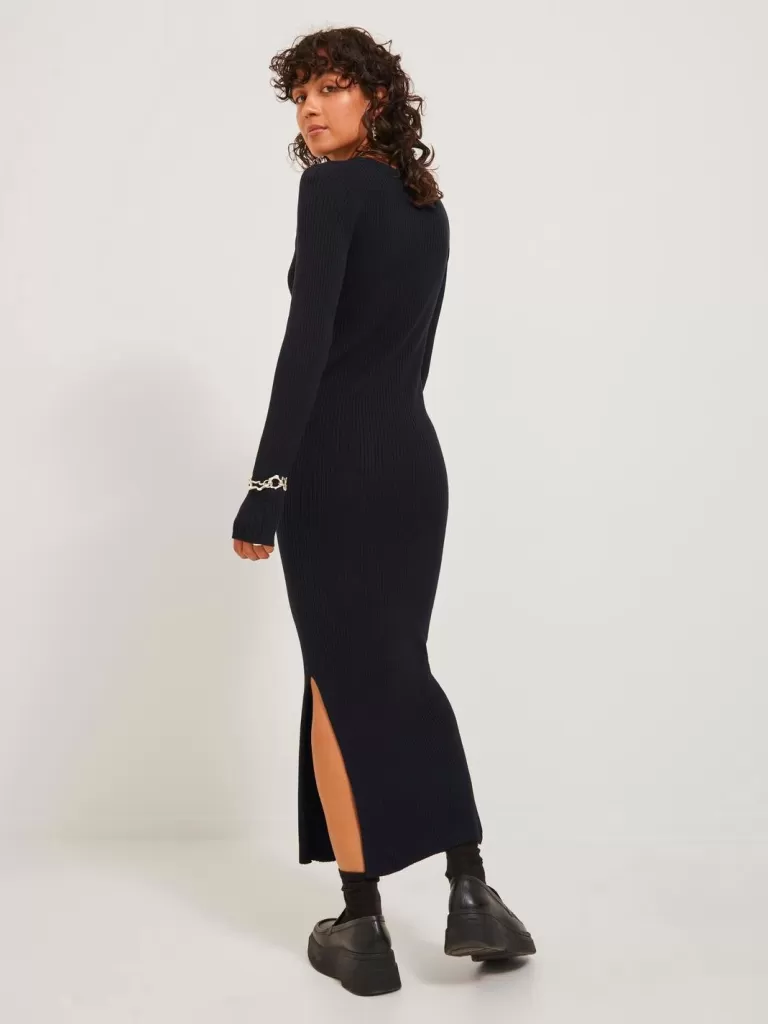JACK & JONES Sukienki | Swetry^JXEVA Sukienka dzianinowa Czarny