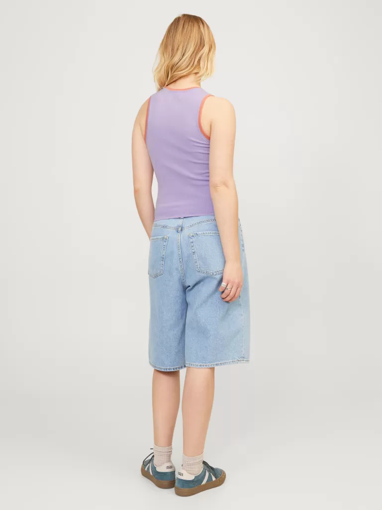 JACK & JONES Topy | Swetry^JXEVELYN Góra Fioletowy