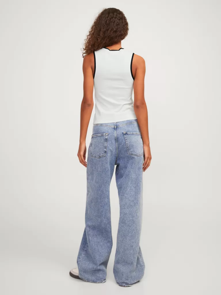 JACK & JONES Topy | Swetry^JXEVELYN Góra Biały