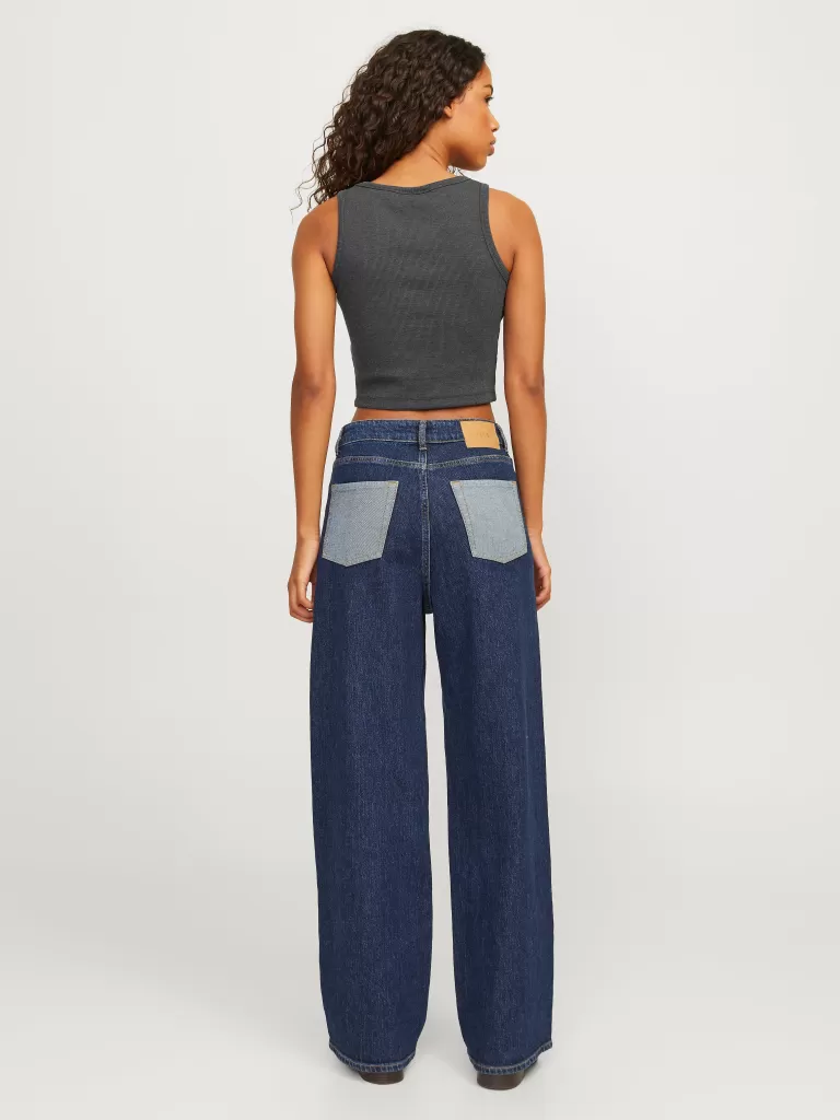 JACK & JONES Topy^JXFALLON Góra Szary