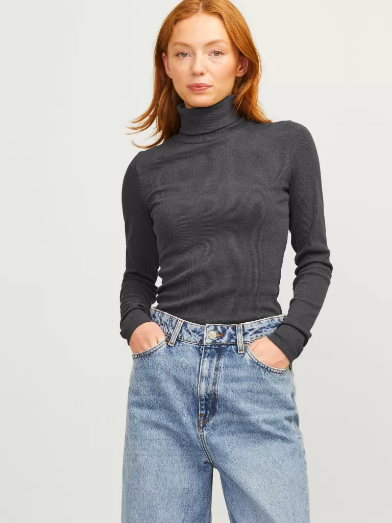 JACK & JONES Swetry^JXFAN Golf Szary
