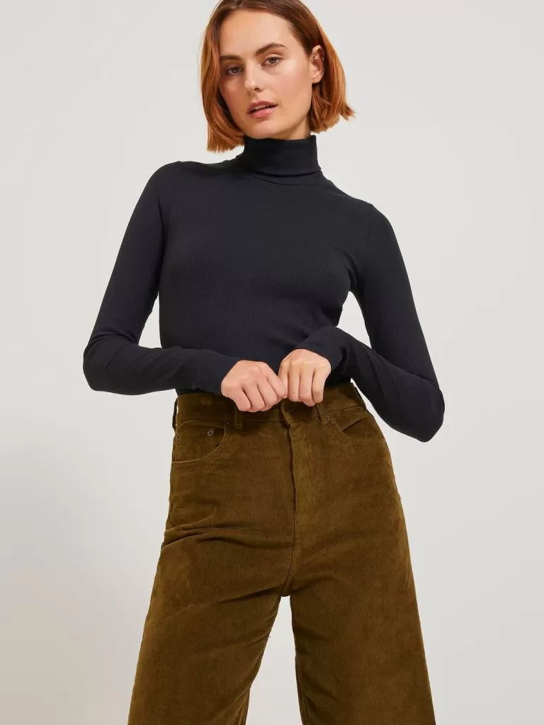 JACK & JONES Swetry^JXFAN Golf Czarny