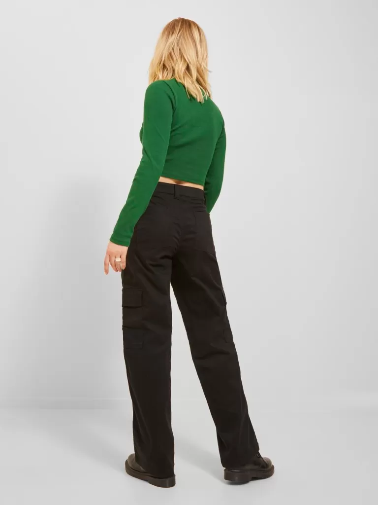 JACK & JONES Topy^JXFAN Góra Zielony