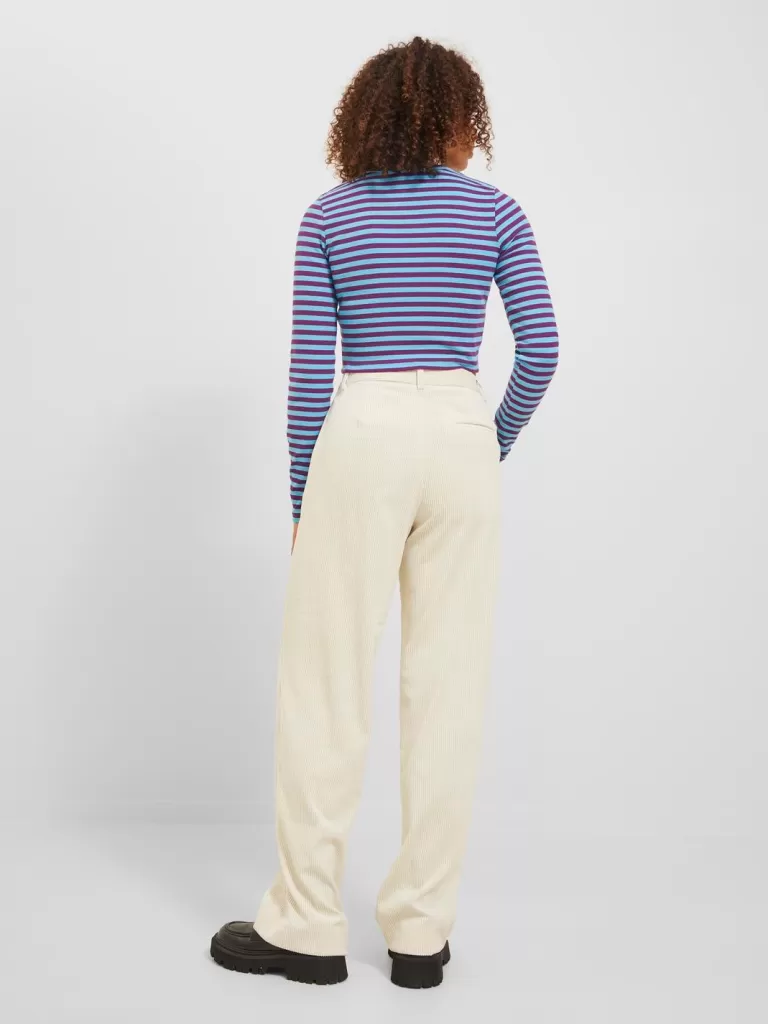 JACK & JONES Topy^JXFELINE Góra Niebieski