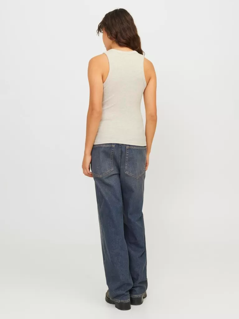 JACK & JONES Topy^JXFOREST Góra Szary